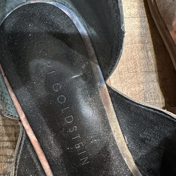 Lori Goldstein Collection Perforated Western Slip On Shoe Floral Sz 9 - Picture 6 of 7